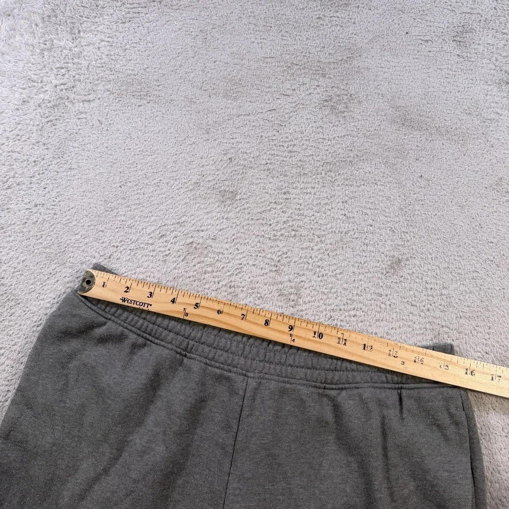 The North Face Sweatpants Mens Medium Grey Fleece Drawstring Pocket Jogger Gym